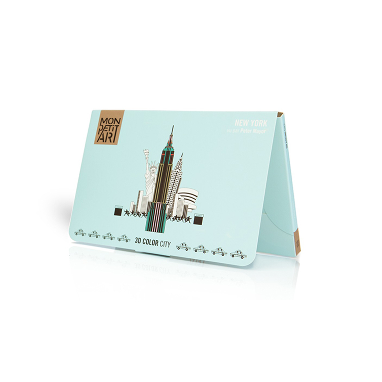 立體城市著色組-紐約