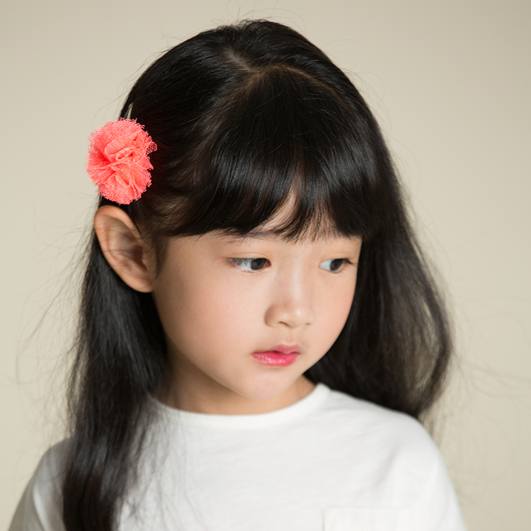 甜美蕾絲球髮夾 