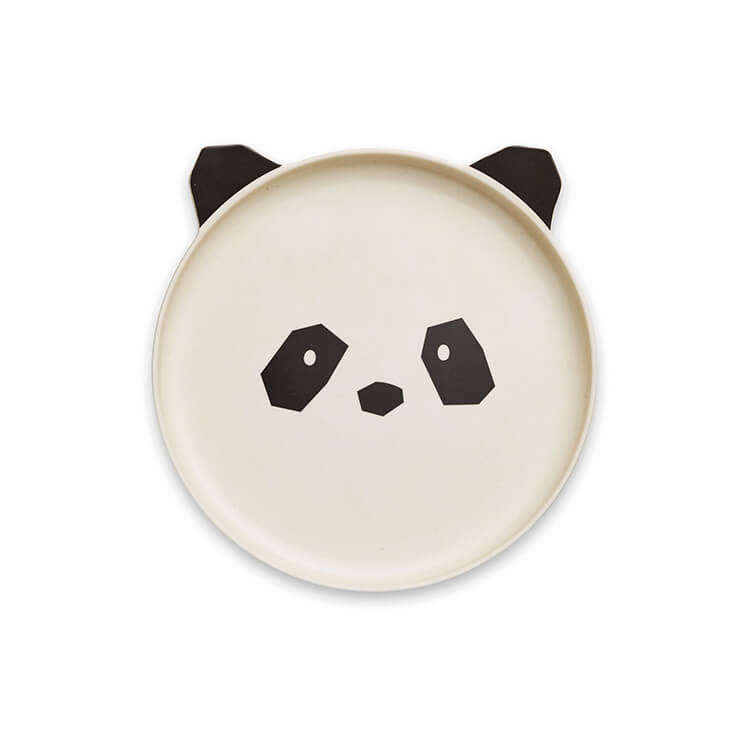 竹纖維兒童餐具組-貓熊 