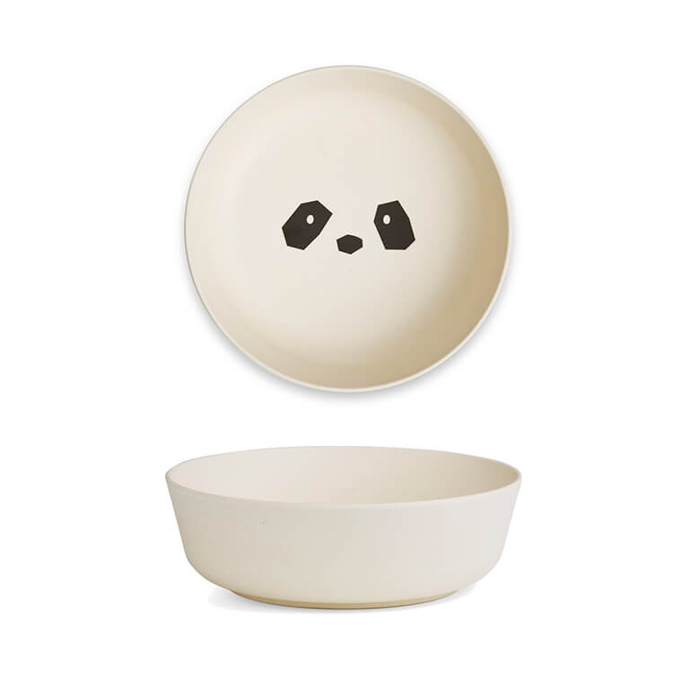 竹纖維兒童餐具組-貓熊 